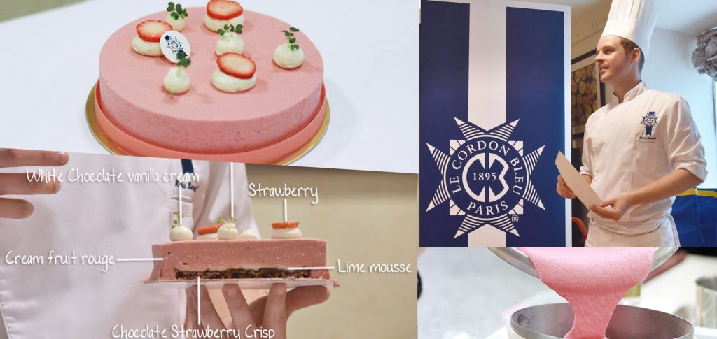 เปิดประสบการณ์สอนวิธีทำเค้ก Nuage de fraise มาลองเรียนทำเค้กกับหนึ่งในโรงเรียนสอนทำอาหารที่ดีที่สุดแห่งหนึ่งของโลก LE CORDON BLEU กันเถอะ