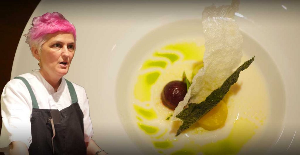 แปลกใหม่ไปกับอาหารและแนวคิด โดยเชฟมิชลินหญิง Cristina Bowerman จาก Glass Hostaria, Rome ณ La Scala, The Sukhothai Bangkok