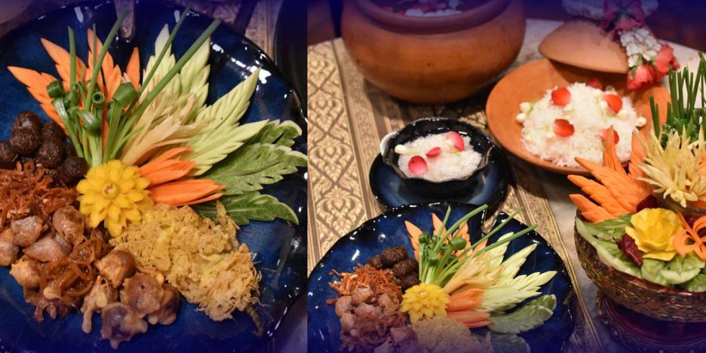 ดับกระหายคลายร้อนกับ “ข้าวแช่” สุดวิจิตรตำรับไทยโบราณ ในบรรยากาศตลาดเครื่องเทศ ข้าวแช่ อนันตราสยาม spice market