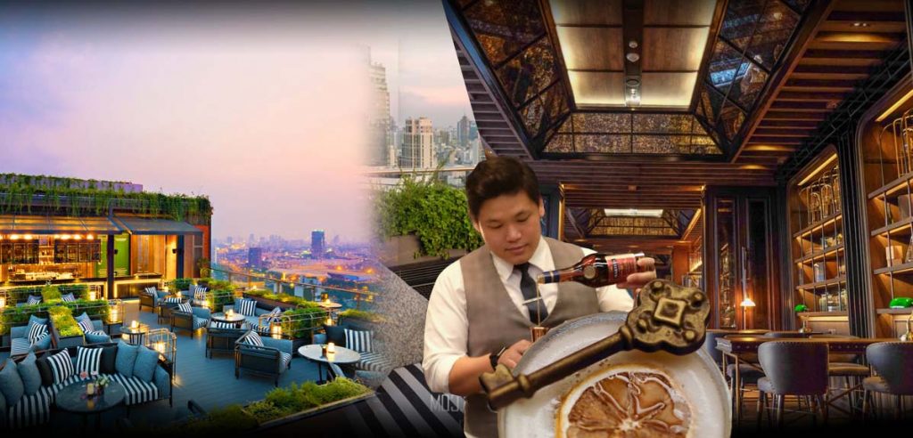 เหินฟ้าพาชมกรุงเทพฯมุมสูงกับ Rooftop แห่งใหม่ พร้อมย้อนเวลาสู่อดีต ค็อกเทลบาร์สุดเอ็กซ์คลูซีฟแห่งนี้ยังผสมผสานระหว่างความลึกลับและความมหัศจรรย์ของ วิกตอเรียน ลอนดอน ณ A Bar & A Bar Rooftop