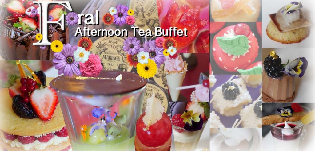 สุดยอด ตระการตา เกินคำว่าคุ้มค่ากับ Buffet จิบชายามบ่ายกับสารพัดขนมคาวหวานที่รังสรรค์จากดอกไม้ และชา MARIAGE FRÈRES ในราคาไม่ถึงพัน !!! จิบชายามบ่ายกับเมนูใหม่ รังสรรค์จากมวลบุปผชาติ  ณ เดอะ ล็อบบี้ โรงแรมอนันตรา สยาม กรุงเทพ วันนี้ ถึง 30 มิถุนายน 2561