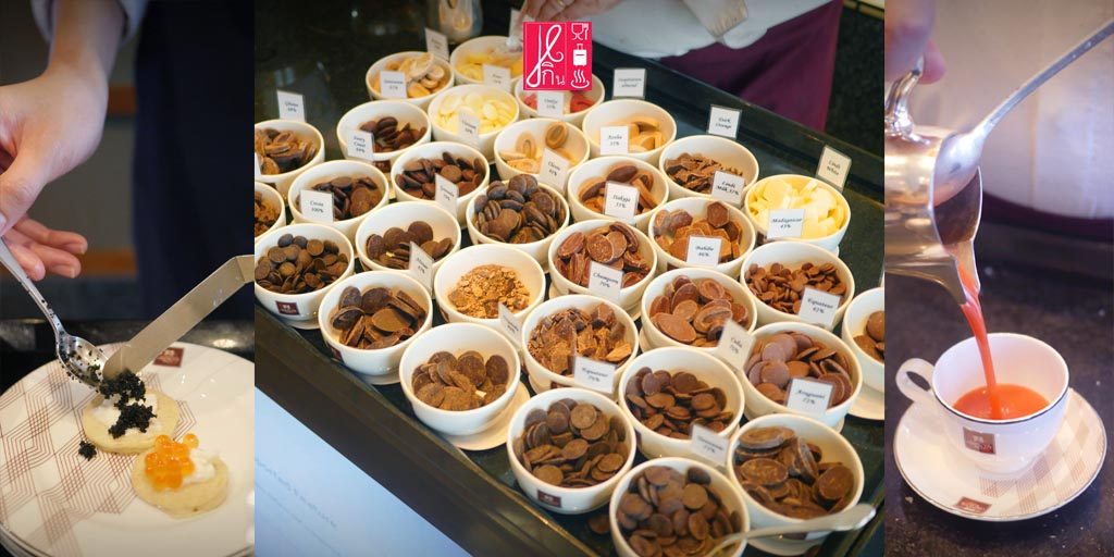 บุฟเฟต์ช็อกโกแลตที่ให้คุณมากกว่าเดิม ในราคาเท่าเดิม กับช็อกโกแลตทั่วทุกมุมโลกสุดพรีเมี่ยม และของคาวหวานคุณภาพสูงจัดเต็ม ณ Lobby Salons, The Sukhothai Bangkok