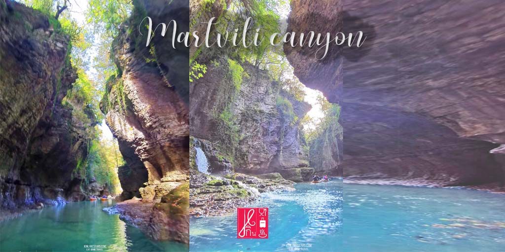 สวยประดุจหลุดไปในฉาก CG กับสารพัดกิจกรรม พายเรือ เดินป่า ดูน้ำตก ดำน้ำที่ Martvili canyon, Gachedili : Georgia Ep.1