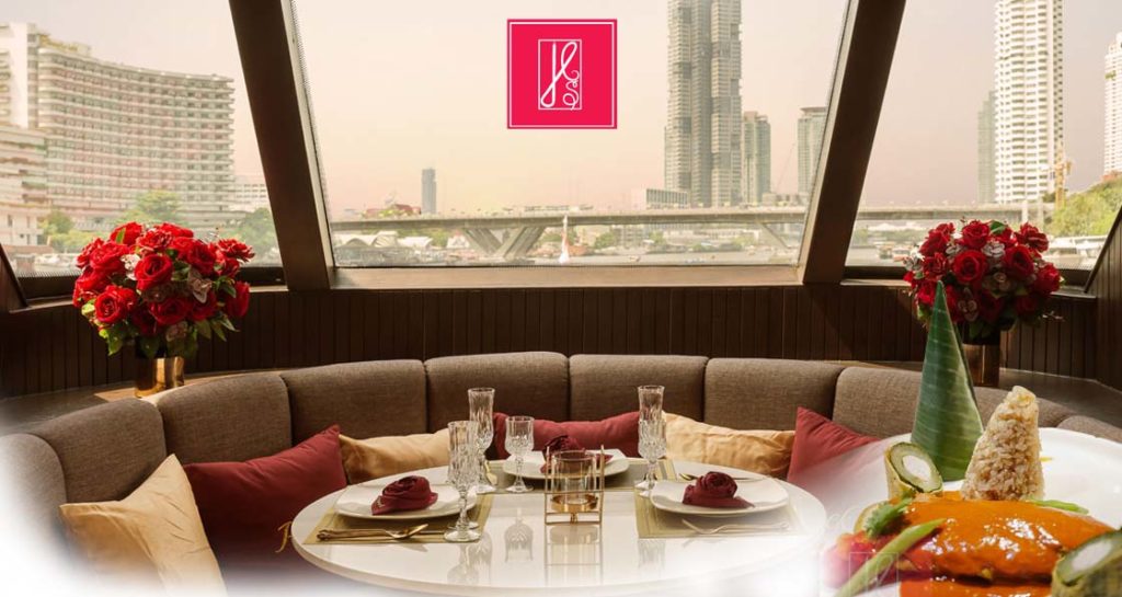 ความหรูหรา สุนทรียภาพการกินดื่มอย่างมีระดับบนเรือไม้สักทองที่ใหญ่สุดในแม่น้ำเจ้าพระยา การล่องเรือยอชต์แบบสามชั้น กับ Pruek Cruise